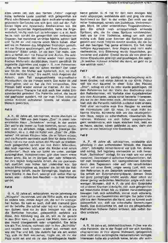 Vorschauseite 3: Die Aufgaben individueller Therapie in der heutigen Psychiatrie