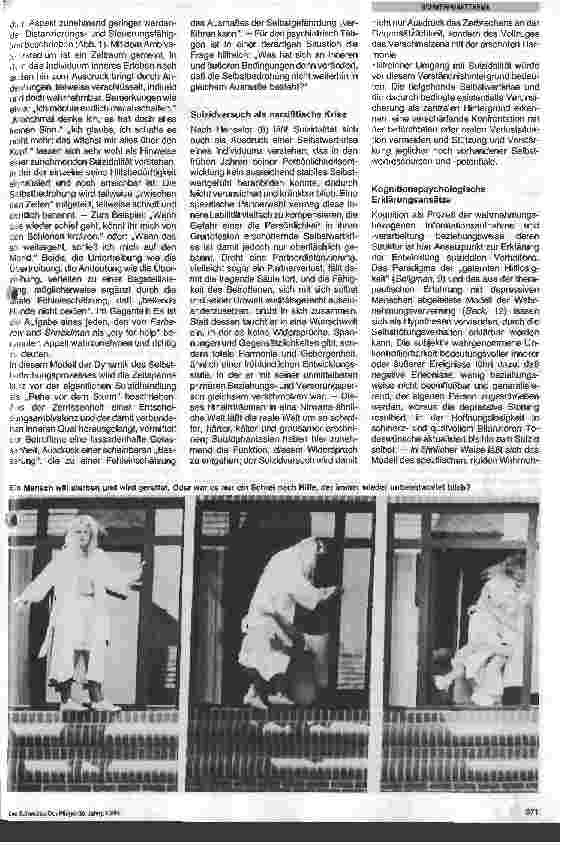 Vorschauseite 3: Depressiv und suizidal Verrückungen und Begrenzungen im klinischen Versorgungsalltag einer Depressionsstation