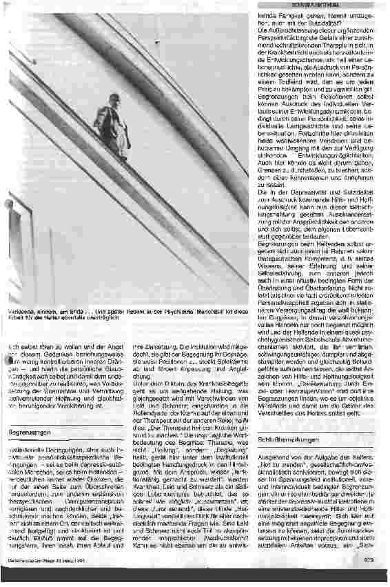 Vorschauseite 5: Depressiv und suizidal Verrückungen und Begrenzungen im klinischen Versorgungsalltag einer Depressionsstation