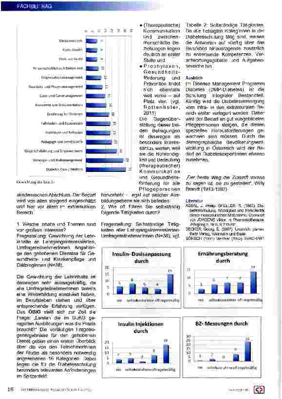 Vorschauseite 4: Diabetesberatung - fachliche Grundlagen und Perspektiven der Ausbildung für Pflegefachkräfte