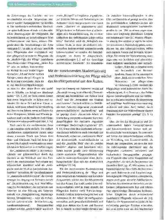 Vorschauseite 3: Pflegende und Ärzte auf der Intensivstation -eine schwierige und belastende Beziehung