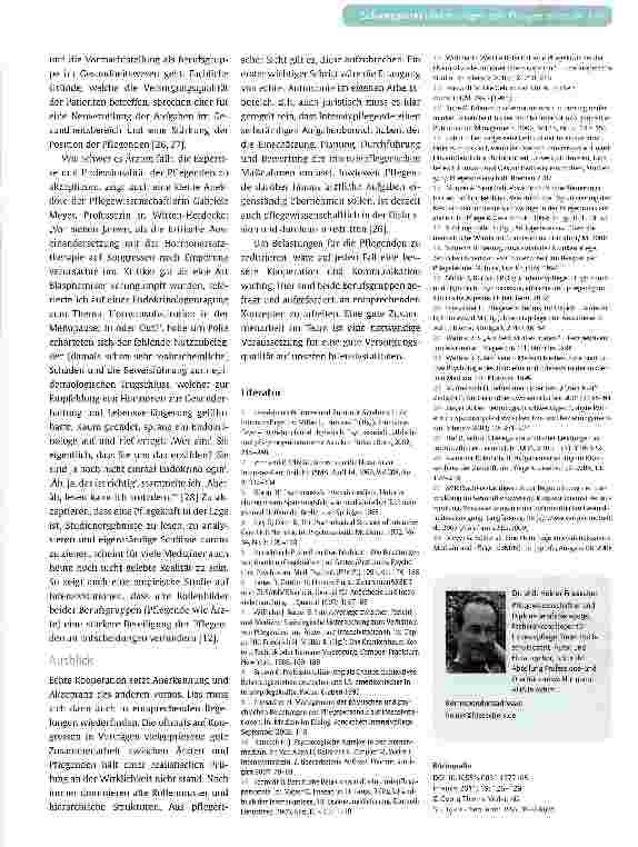 Vorschauseite 4: Pflegende und Ärzte auf der Intensivstation -eine schwierige und belastende Beziehung