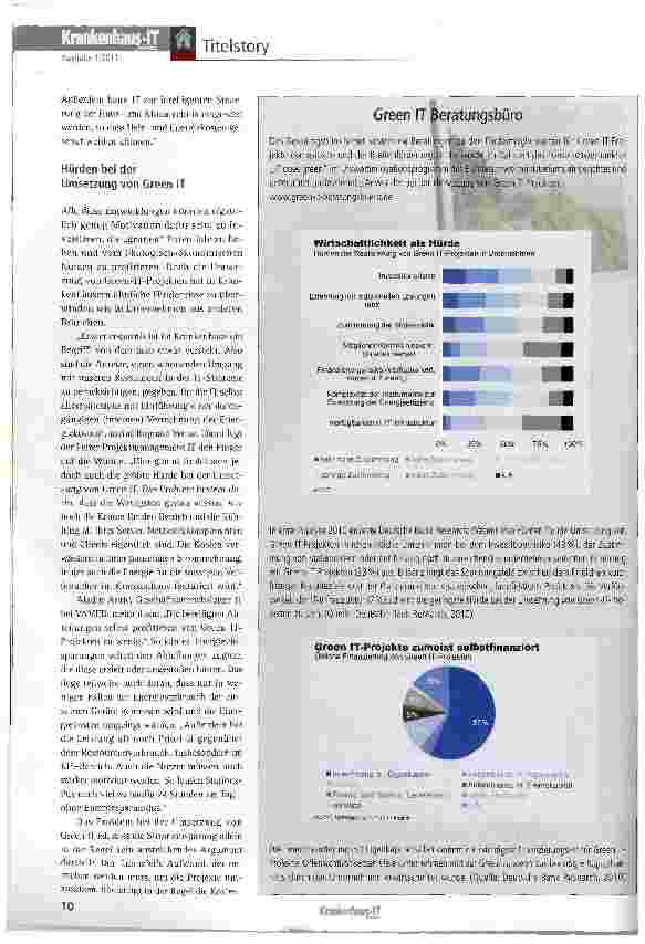 Vorschauseite 4: Green IT ist mehr als eine ModeTransparenz und Motivation sind Schlüssel für Ressourcenmanagement