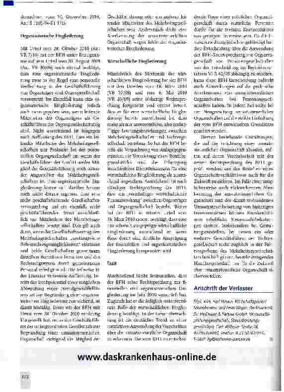 Vorschauseite 2: Aktuelle Hinweise zur umsatzsteuerlichen Organschaft