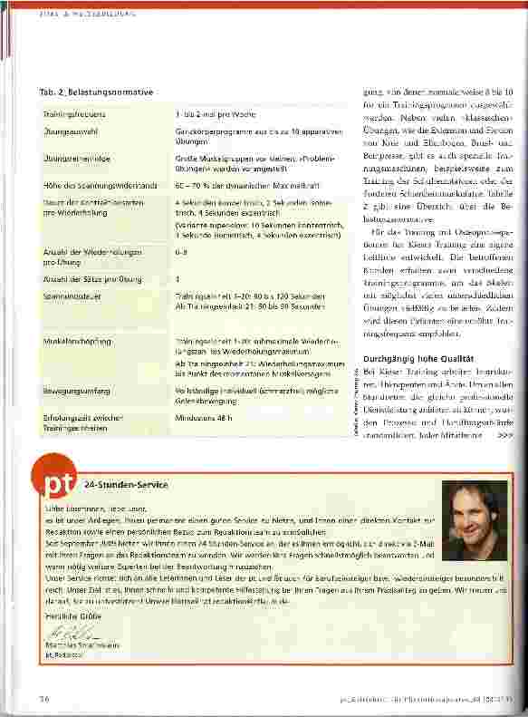 Vorschauseite 4: Kieser Training