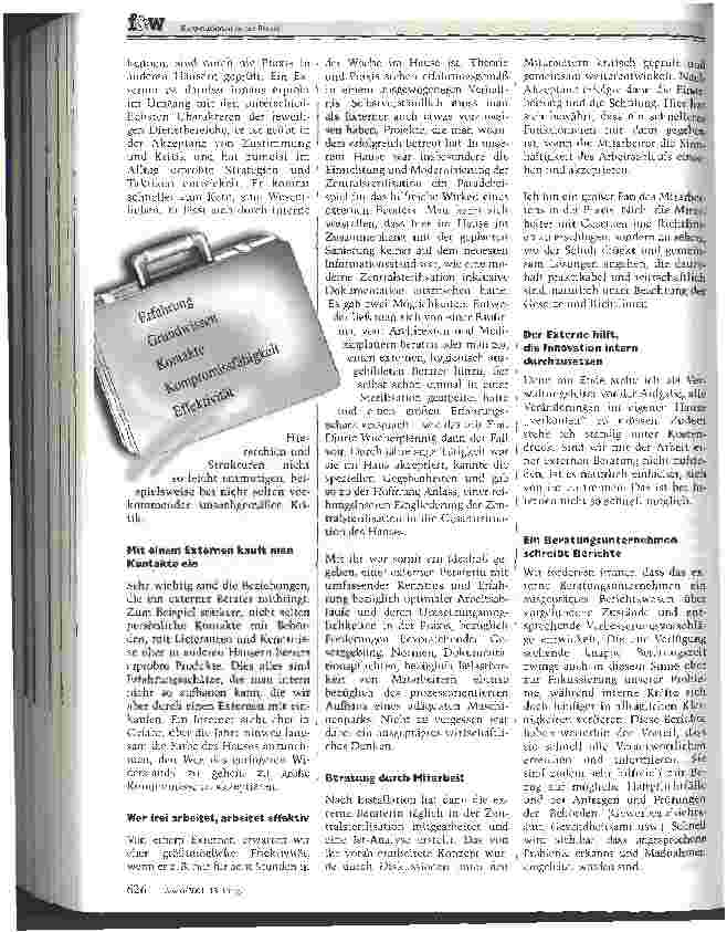 Vorschauseite 3: Warum externe Beratung, was ich von ihr verlange