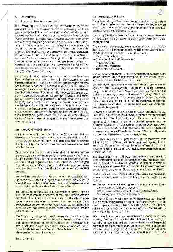Vorschauseite 2: Anlagen-Controlling, Mittel zur Substanzerhaltung im Krankenhaus