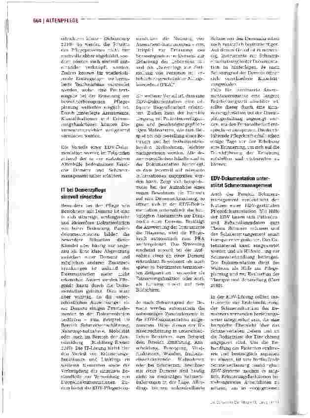 Vorschauseite 2: Papier oder EDV?