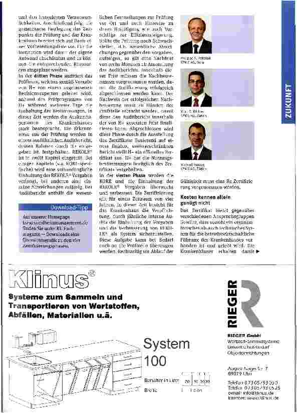 Vorschauseite 2: Weicht die Skepsis der Routine?