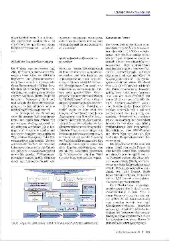 Vorschauseite 3: Versorgungsmanagement durch Gesundheitsnetzwerke -in Theorie und Praxis