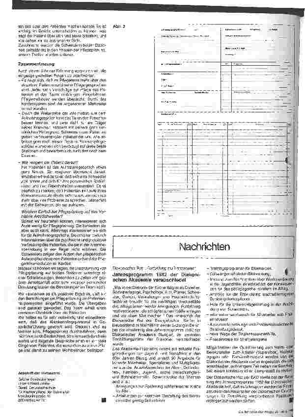Vorschauseite 2: Erfahrungen bei der Einführung von Pflegeplanung auf Station