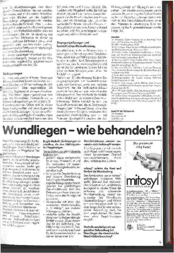 Vorschauseite 5: Dekubitusprophylaxe und -therapie 1. Teil