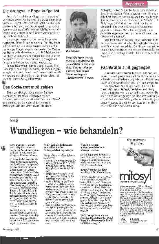 Vorschauseite 2: Werden Sie auch in den Westen gehen? Bericht aus einem Seniorenheim im Osten der Stadt Berlin