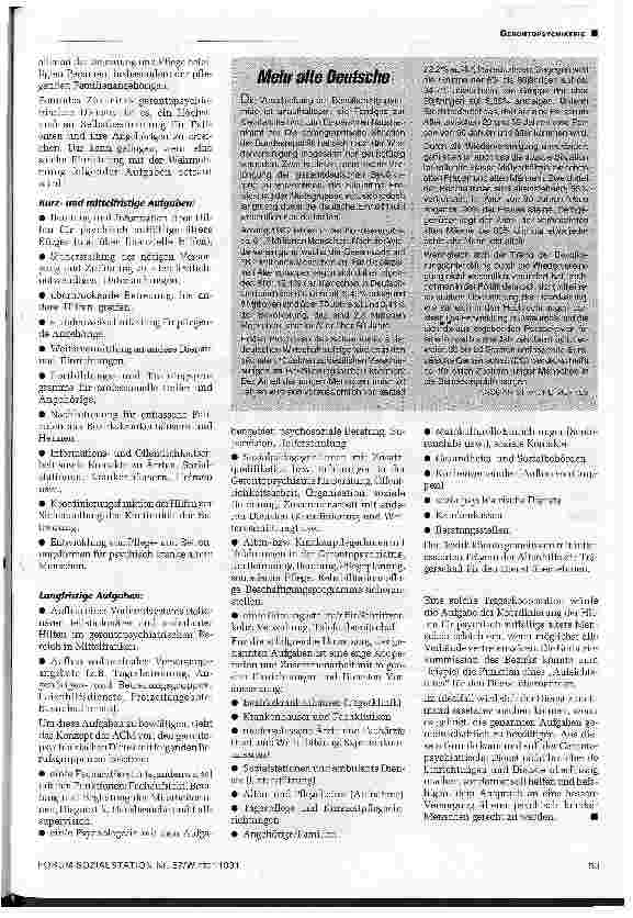Vorschauseite 2: Konzept für einen eigenständigen Dienst