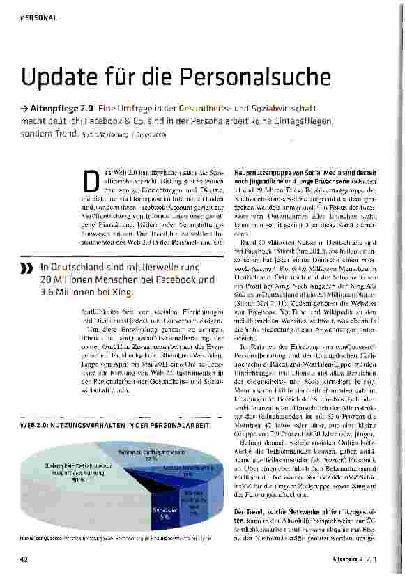 Vorschauseite 1: Update für die Personalsuche