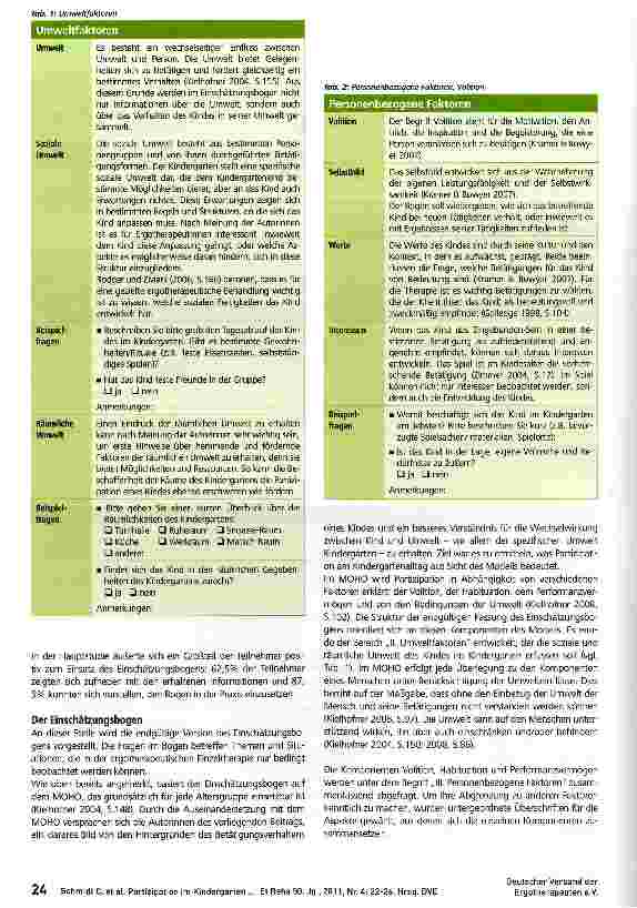 Vorschauseite 3: Partizipation im Kindergarten