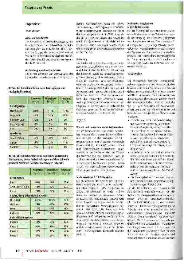 Vorschauseite 3: Die Therapeutenvariable bei komplexen Rehabilitationsverfahren
