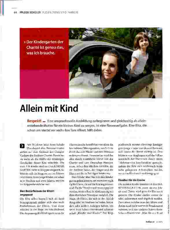 Vorschauseite 1: Allein mit Kind