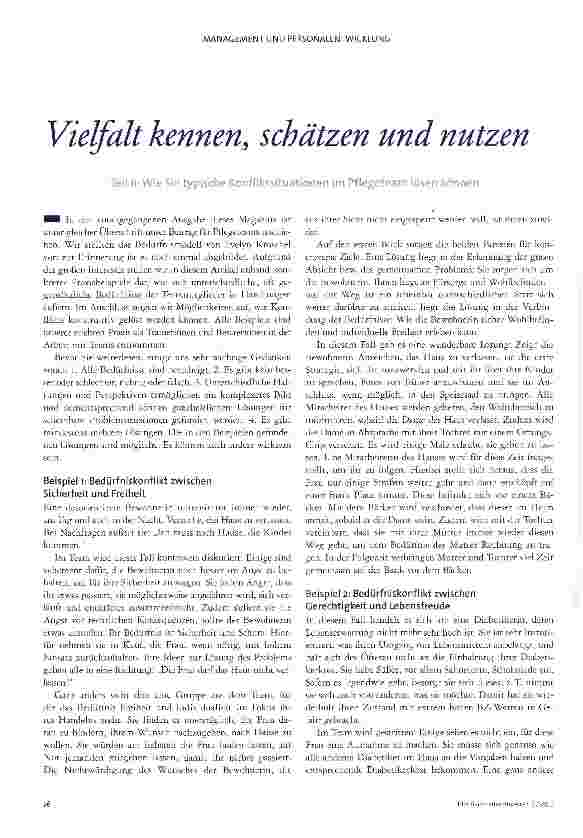 Vorschauseite 1: Vielfalt kennen, schätzen und nutzen