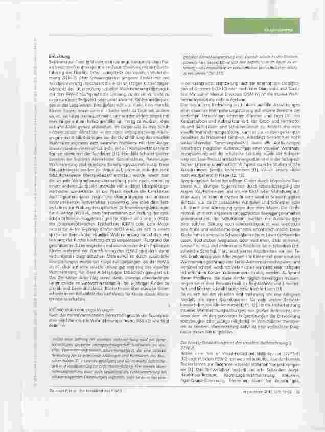 Vorschauseite 2: Zur Reliabilität des FEW-2 bei 4- bis 6-jährigen Kindern Ergebnisse einer Feldstudie