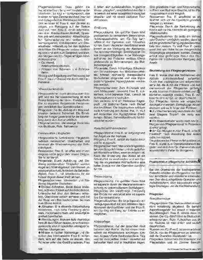 Vorschauseite 2: Braun-Preis für Krankenpflegeschulen 1990, Thema: Erreichbarkeit von Patientenzufriedenheit bei Durchführung standardisierter ...