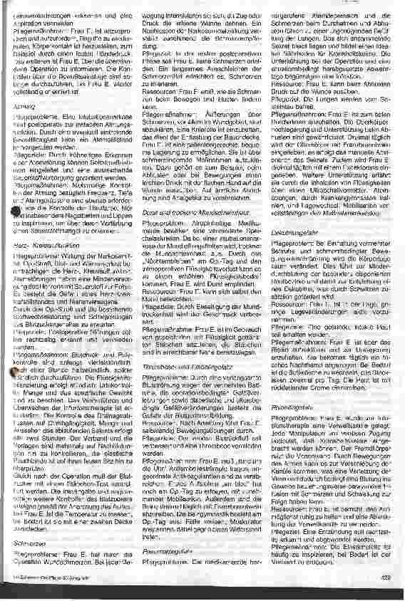 Vorschauseite 3: Braun-Preis für Krankenpflegeschulen 1990, Thema: Erreichbarkeit von Patientenzufriedenheit bei Durchführung standardisierter ...