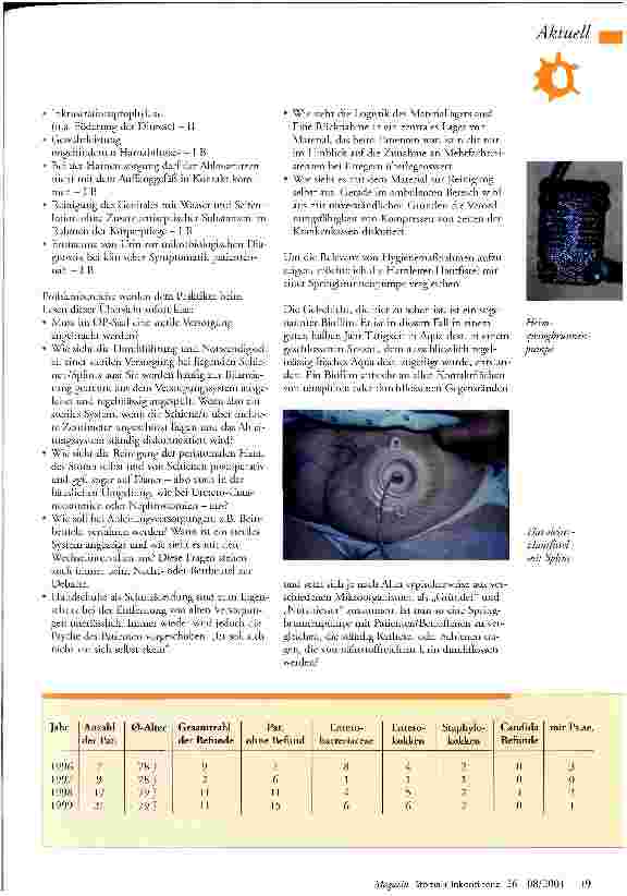 Vorschauseite 3: Stomaversorgung unter hyienischen Aspekten am Beispiel der Uretero-Cutaneostomie