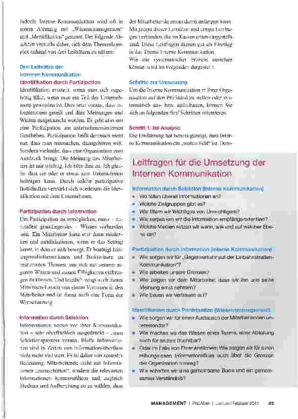 Vorschauseite 2: Alle wissen alles. Keiner weiß Bescheid. Über die Rolle der Internen Kommunikation