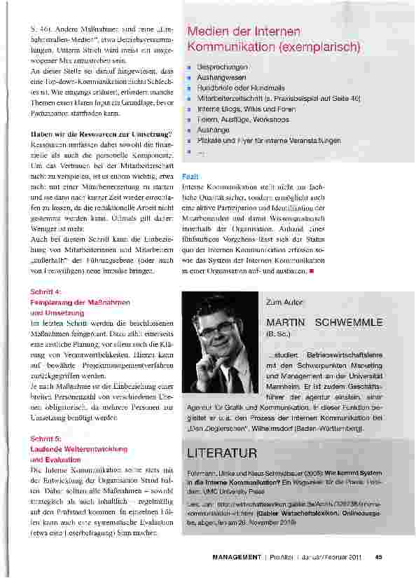 Vorschauseite 4: Alle wissen alles. Keiner weiß Bescheid. Über die Rolle der Internen Kommunikation