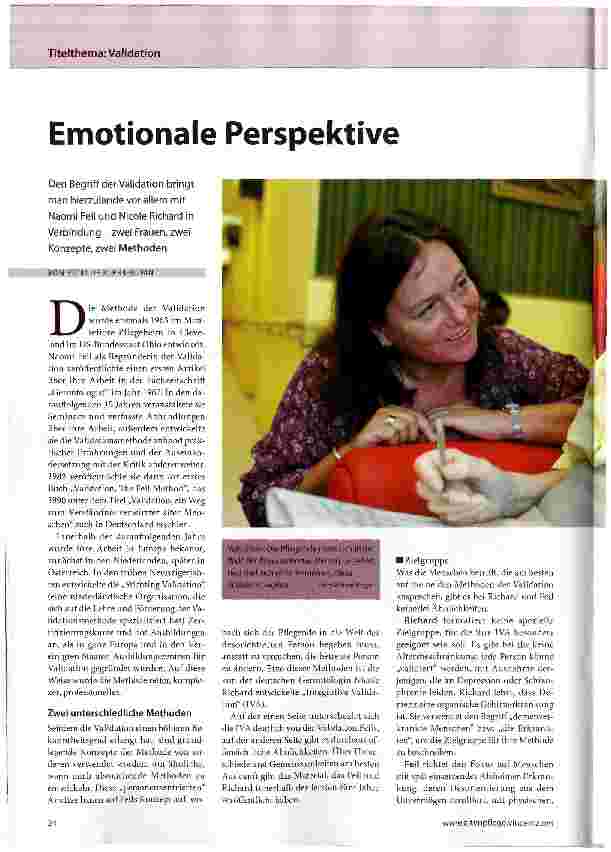 Vorschauseite 1: Emotionale Perspektive