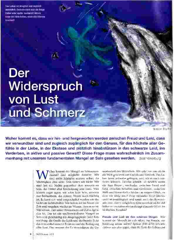 Vorschauseite 1: Widerspruch von Lust und Schmerz