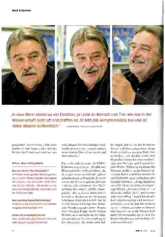 Vorschauseite 3: Helge Karch Der EHEC-Jäger