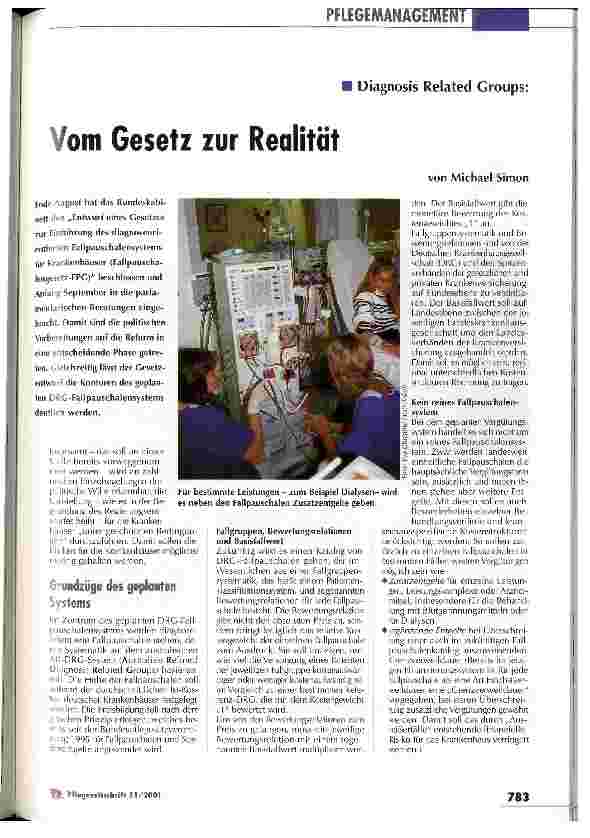 Vorschauseite 1: Vom Gesetz zur Realität