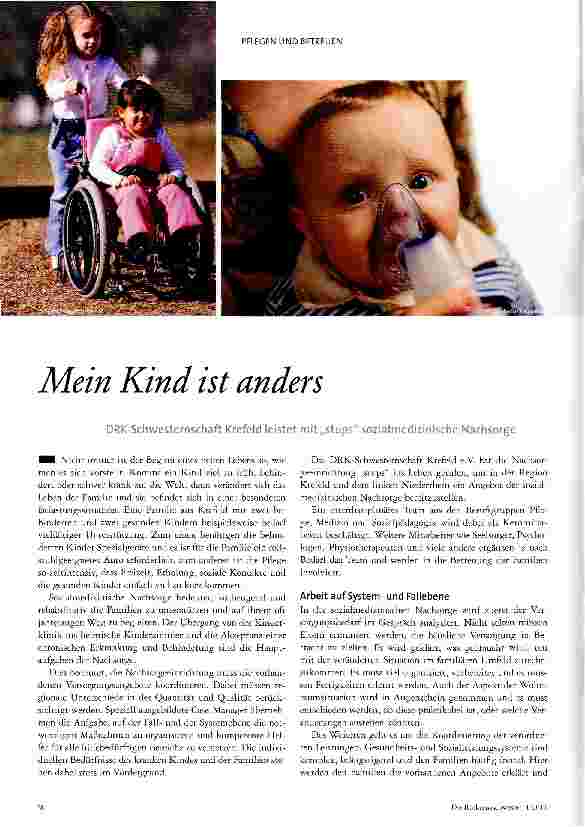 Vorschauseite 1: Mein Kind ist anders