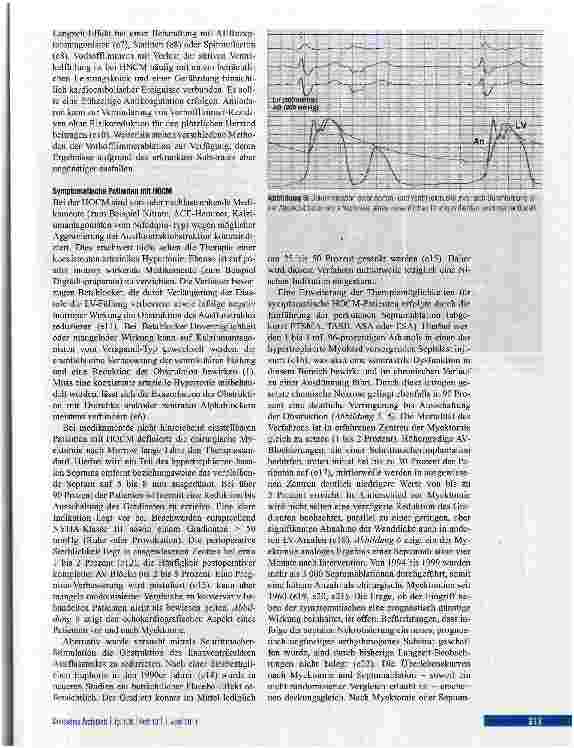 Vorschauseite 5: Diagnostik und Therapie bei hypertropher Kardiomyopathie