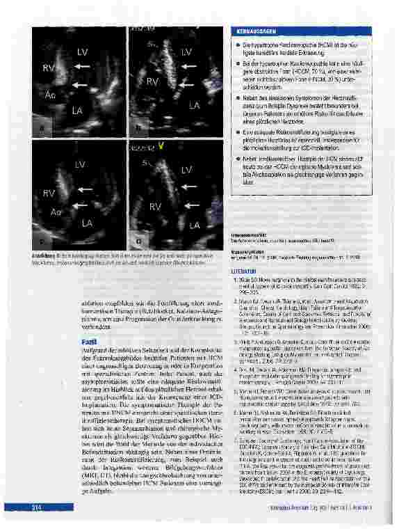 Vorschauseite 6: Diagnostik und Therapie bei hypertropher Kardiomyopathie