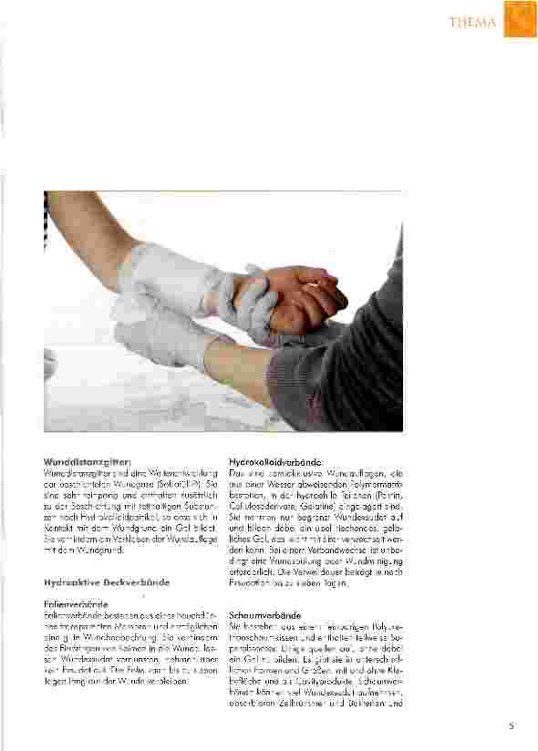 Vorschauseite 3: WUNDHEILUNG UND WUNDMANACEMENTWundmanagement in Einrichtungen des Gesundheitswesens