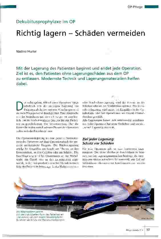 Vorschauseite 1: Richtig lagern - Schäden vermeiden