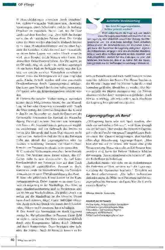 Vorschauseite 4: Richtig lagern - Schäden vermeiden