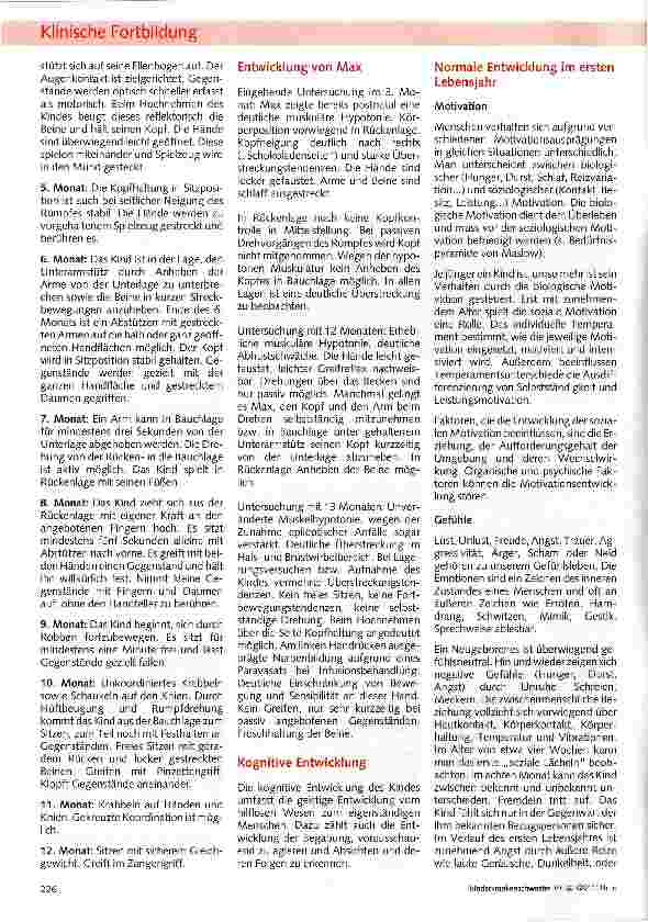 Vorschauseite 4: Lissenzephalie: Das Miller-Dieker-Syndrom