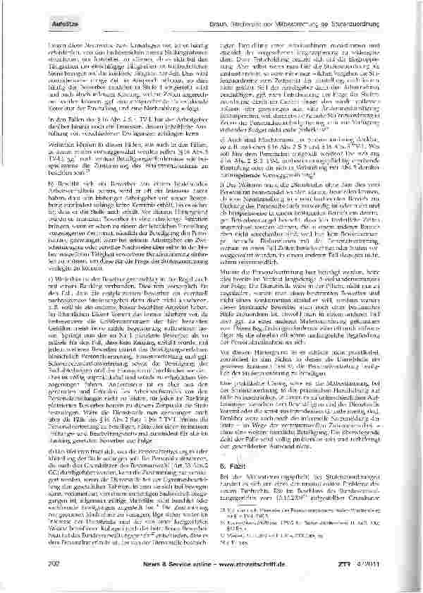 Vorschauseite 4: Reichweite der Mitbestimmung bei Stufenzuordnung