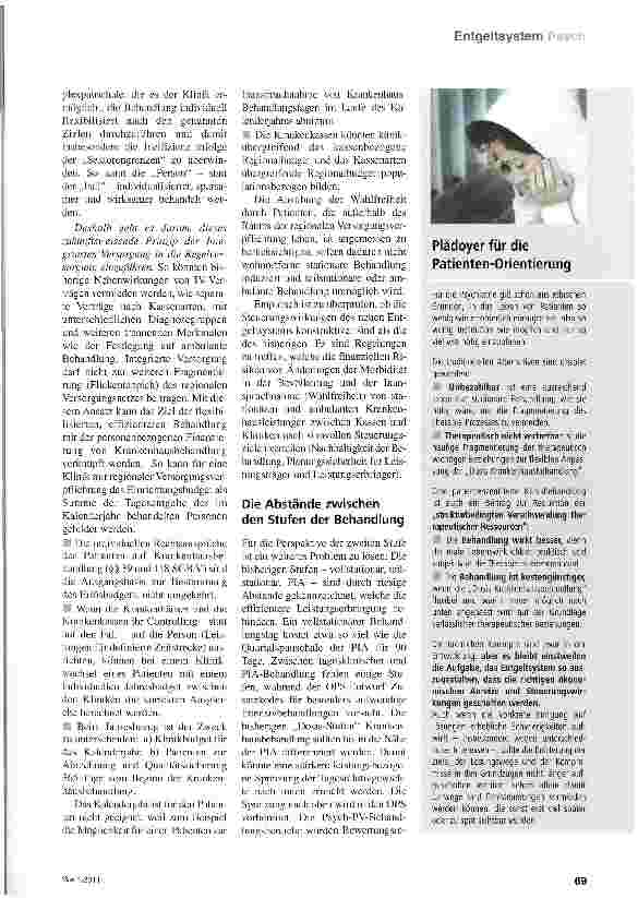 Vorschauseite 4: Chancen für die Psychiatrie