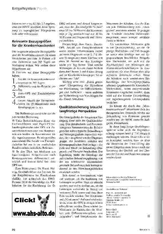 Vorschauseite 5: Chancen für die Psychiatrie