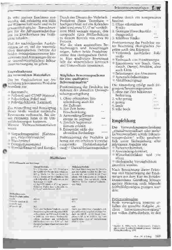 Vorschauseite 4: Inkontinenzunterlagen: Vergleich von einmalzu mehrfachverwendbaren Systemen