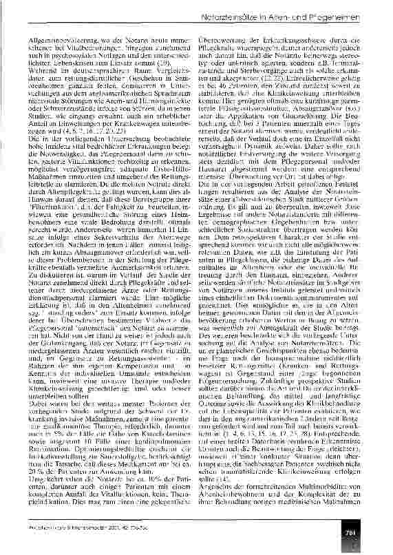 Vorschauseite 6: Analyse von Notarzteinsätzen in Altenund Pflegeheimen