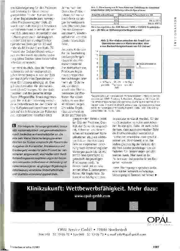 Vorschauseite 2: Behandlung mit 10-Jahres-Garantie AOK-Projekt zur intergrierten Versorgung in Hessen