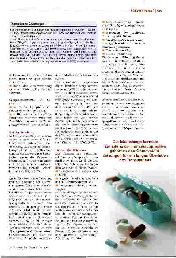 Vorschauseite 4: Weiterleben mit neuer Niere