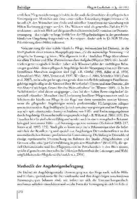 Vorschauseite 2: Versorgung und Hilfe bei Demenz -Bekanntheit von Entlastungsangeboten für Angehörige und Versorgungswünsche