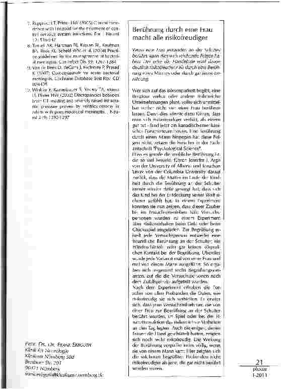 Vorschauseite 3: MENINGOENZEPHALITIDEN: FALLSTRICKE UND KOMPLIKATIONEN