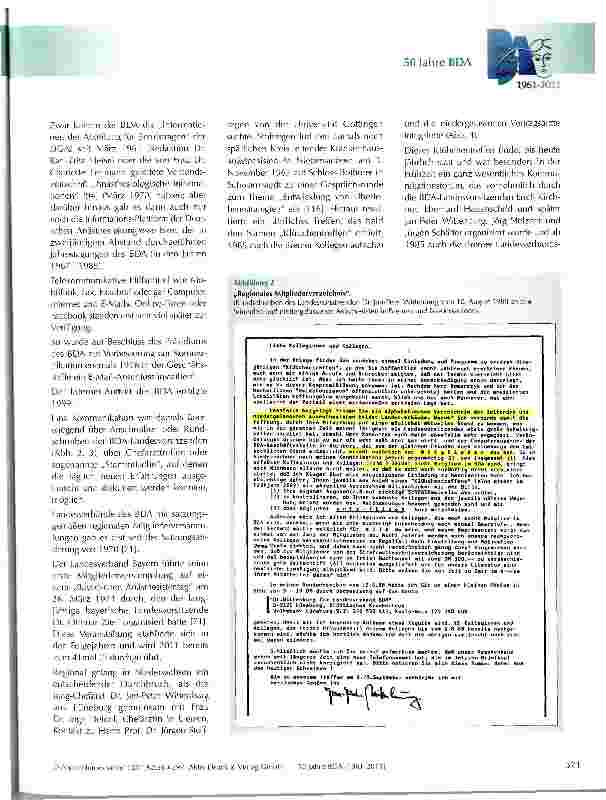 Vorschauseite 3: Qualität in der Anästhesiologie -eine verbandshistorische Rückbetrachtung